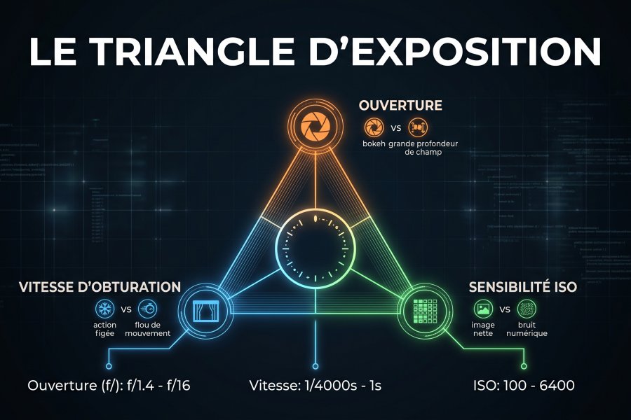 Simulateur du Triangle d'Exposition