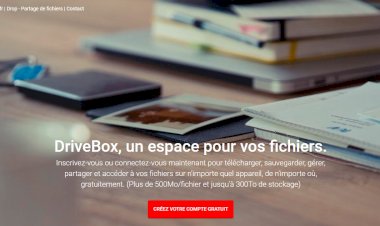 Notre nouvel espace de stockage Gratuit